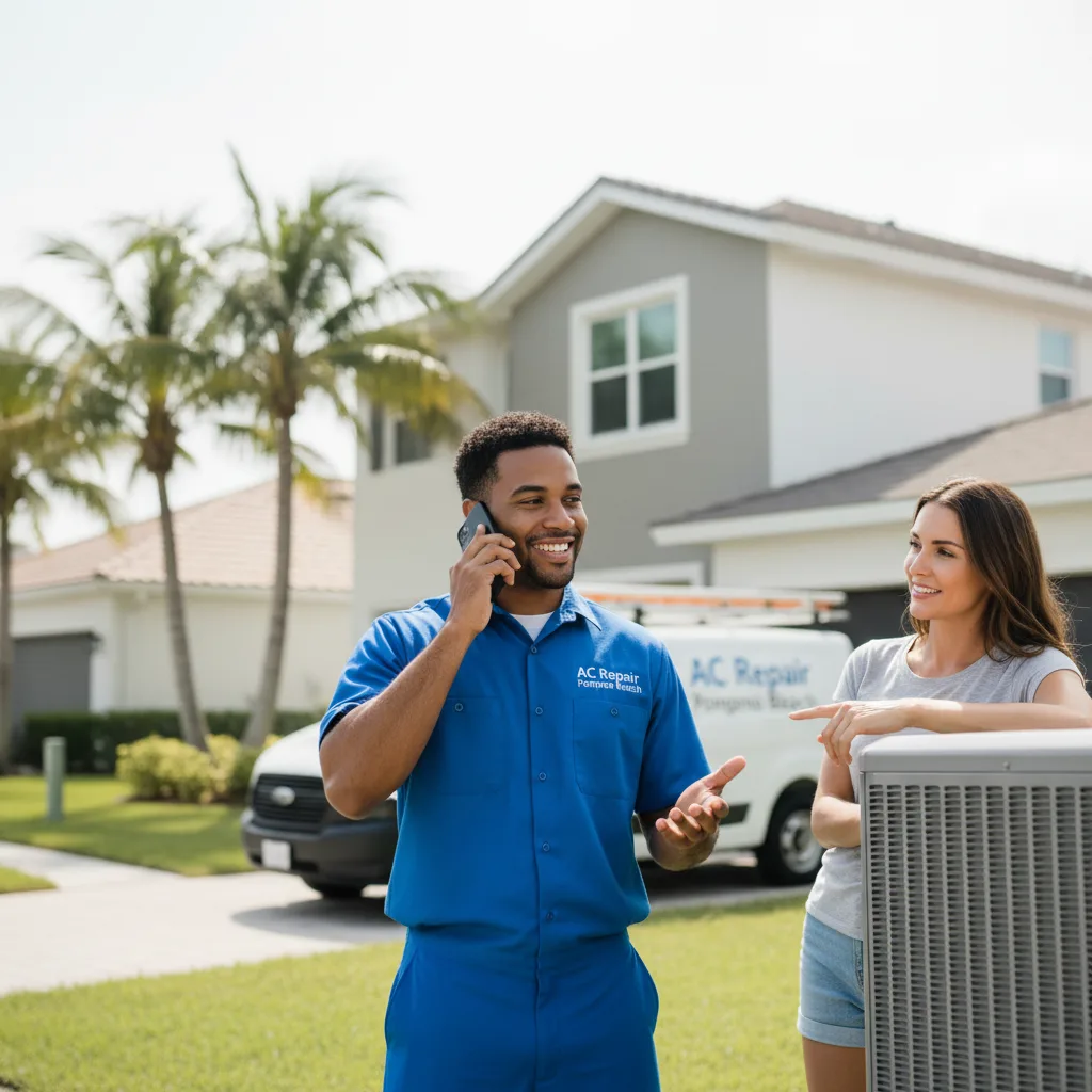 AC Repair Pompano Beach customer support in Ashley